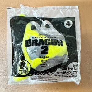 McDonalds Happy Meal Toy 2014 Dreamworks How To Train A Dragon 2 Gronckle Toy 4+